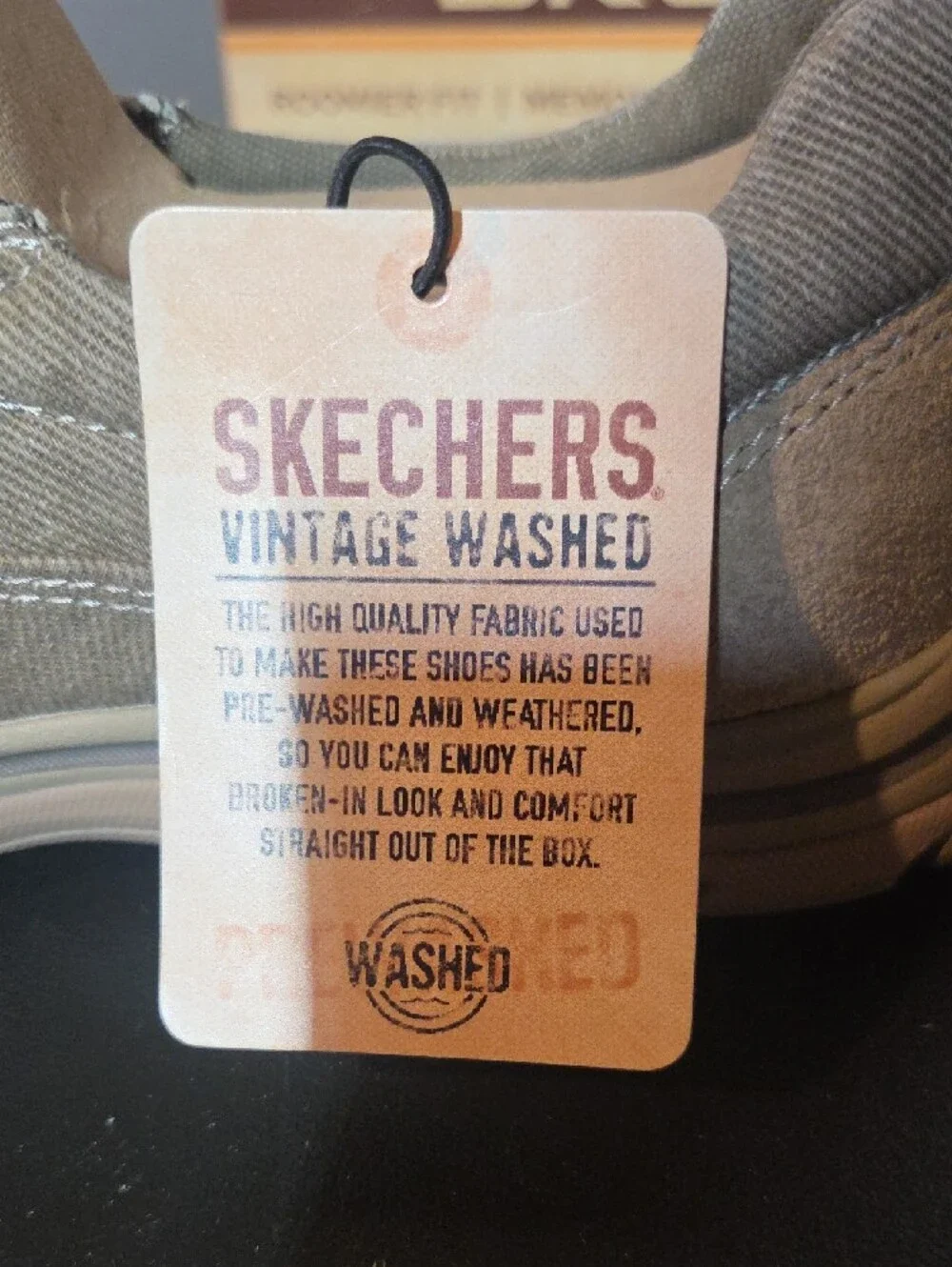 Skechers Relaxed Fit Slip-On Loafers in Taupe